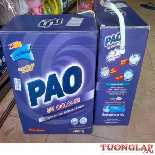 Bột giặt Pao 4000g